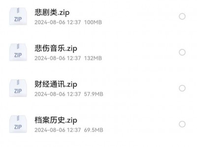 5万多首的背景音乐素材，我花了接近1个月时间整理出来的