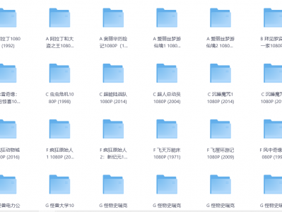 【迪士尼】系列动画139部 （蓝光珍藏版440GB)